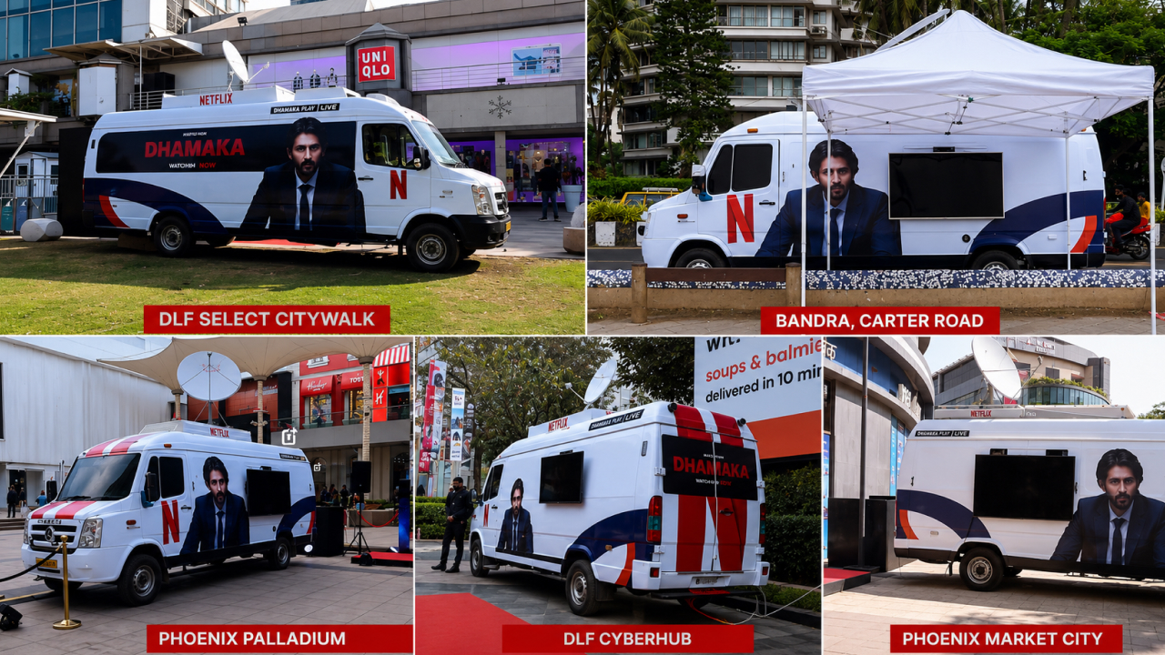 Dhamaka van tour across Mumbai locations